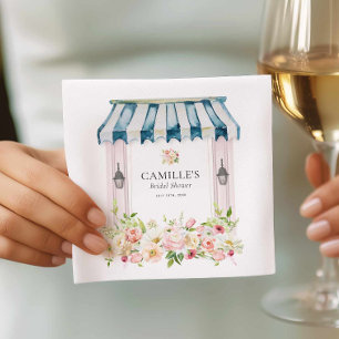 Flower Garden Bridal Shower Napkins