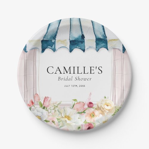 Flower Garden Bridal Shower Paper Plates