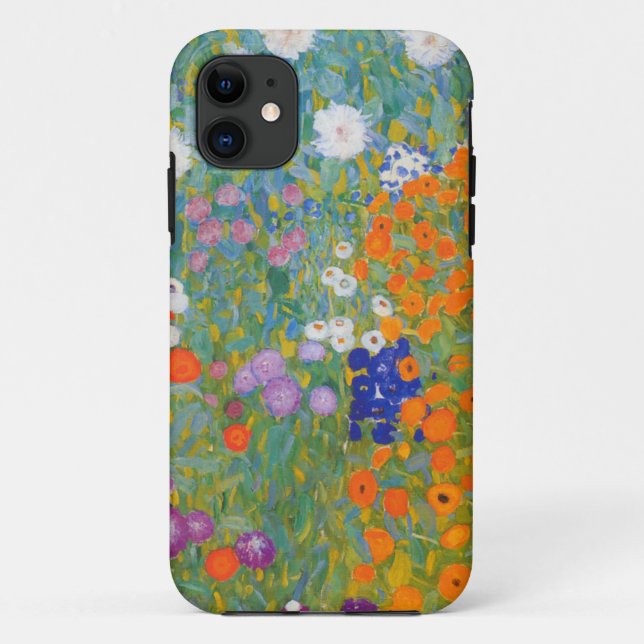Flower Garden by Gustav Klimt Case-Mate iPhone Case (Back)