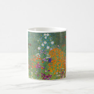 Flower Garden (by Gustav Klimt) Coffee Mug