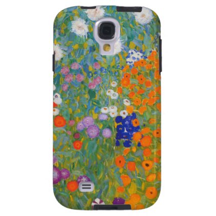 Flower Garden by Gustav Klimt Galaxy S4 Case