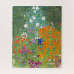 Flower Garden by Gustav Klimt Jigsaw Puzzle<br><div class="desc">Please visit my store for more interesting design and more color choice.
=> zazzle.com/colorfulworld*</div>