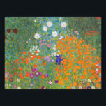 Flower Garden by Gustav Klimt Photo Print<br><div class="desc">Beautiful colorful painting of a flower garden by Gustav Klimt. Amazing variations of colors and beautiful flowers fit just beautiful on many sorts of wonderful products and gift ideas.</div>