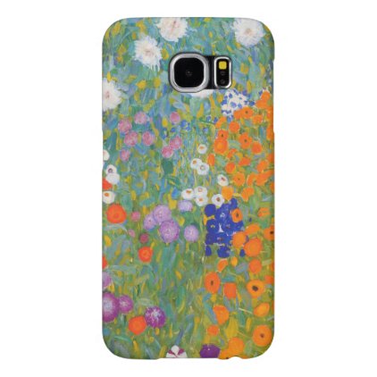 Flower Garden by Gustav Klimt Samsung Galaxy S6 Case