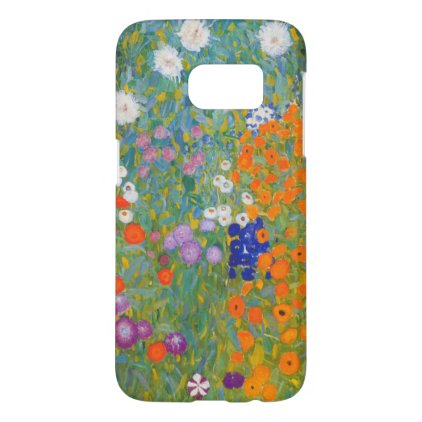 Flower Garden by Gustav Klimt Samsung Galaxy S7 Case