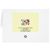 Flower Garden Card (Back Horizontal)