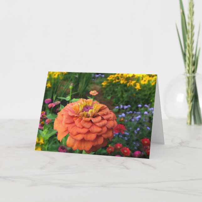 Flower Garden Colors Card (Front)