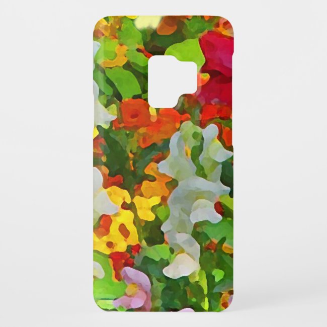 Flower Garden Colors Floral Galaxy S9 Case
