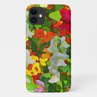 Flower Garden Colors iPhone 11 Case