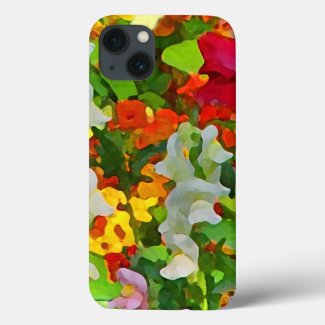 Flower Garden Colors iPhone 13 Case