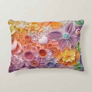 Flower garden cushion
