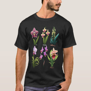 Flower Garden  Cute Flowers Florist Mom  3 T-Shirt