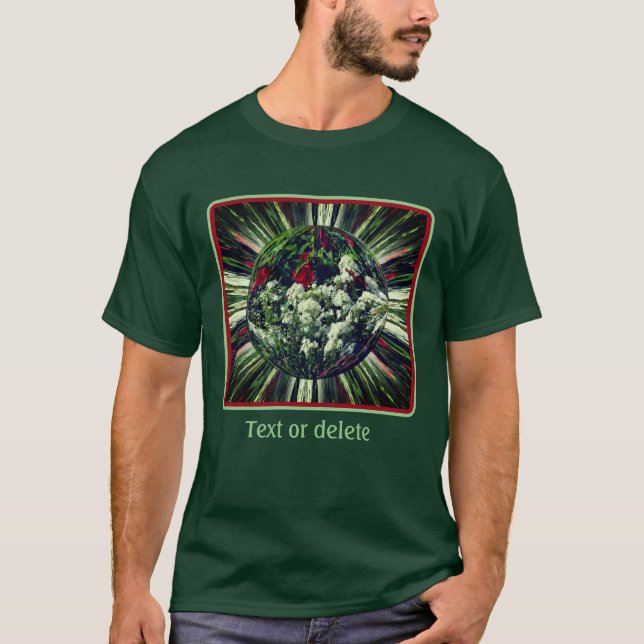 Flower Garden Energies Abstract Personalized T-Shirt (Front)