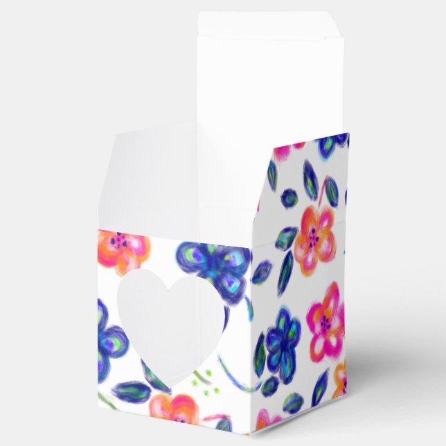 Flower Garden Favor Boxes (Opened)
