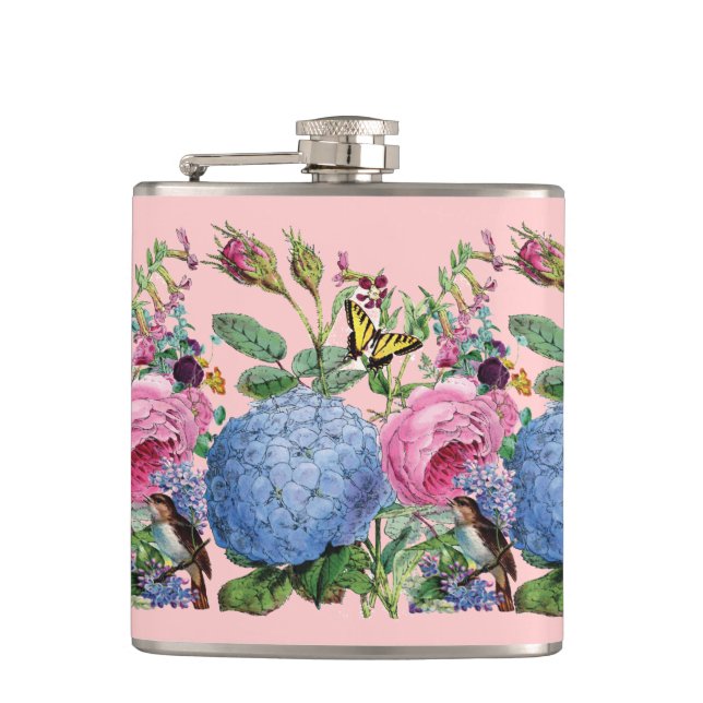 Flower Garden Flask (Front)