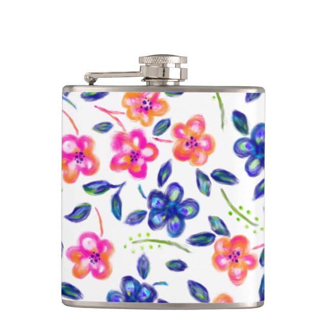 Flower Garden Flask (Front)