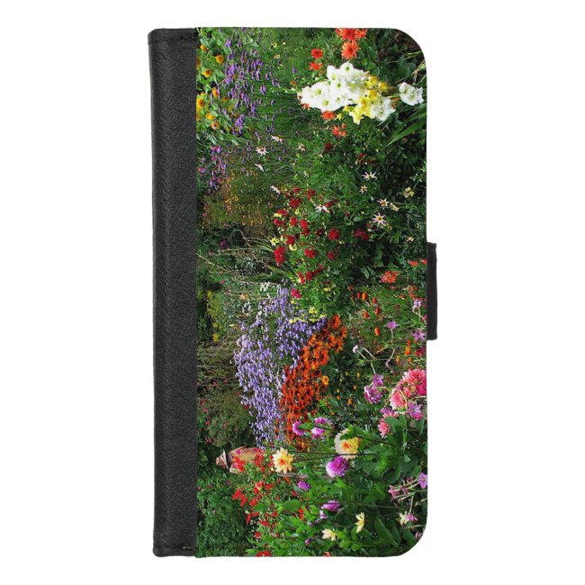 Flower Garden Floral iPhone 8/7 Wallet Case