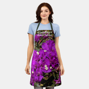 Flower Garden Floral Nature Custom Apron