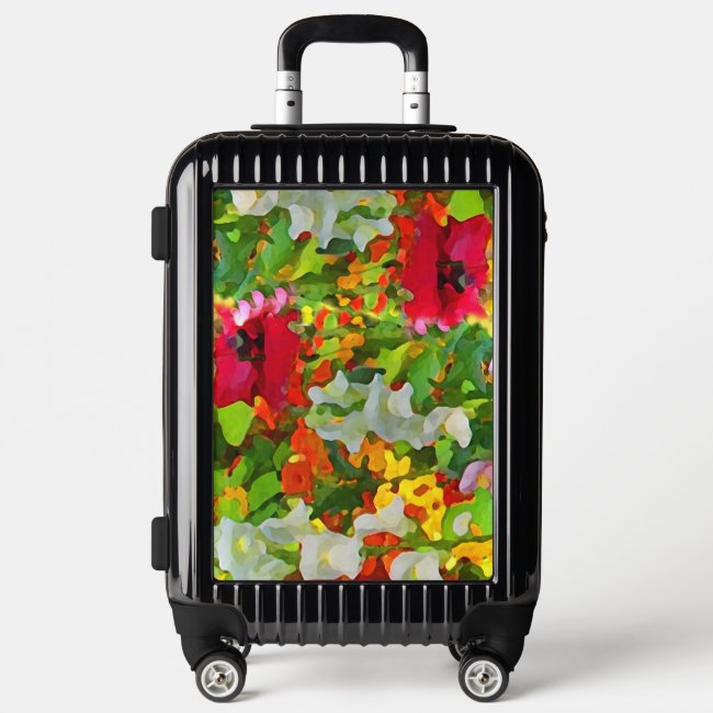 Flower Garden Floral Pattern Ugo Carry-on Bag