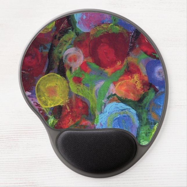 Flower Garden Gel Mouse Pad (Front)