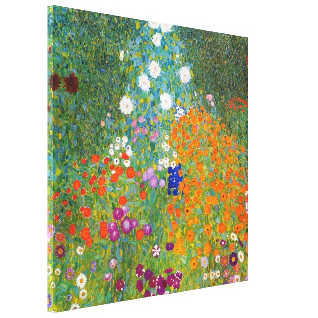 Flower Garden | Gustav Klimt Canvas Print