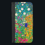 Flower Garden, Gustav Klimt iPhone 8/7 Wallet Case<br><div class="desc">Gustav Klimt (July 14, 1862 – February 6, 1918) was an Austrian symbolist painter and one of the most prominent members of the Vienna Secession movement. Klimt is noted for his paintings, murals, sketches, and other objets d'art. In addition to his figurative works, which include allegories and portraits, he painted...</div>