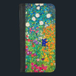 Flower Garden, Gustav Klimt iPhone 8/7 Wallet Case<br><div class="desc">Gustav Klimt (July 14, 1862 – February 6, 1918) was an Austrian symbolist painter and one of the most prominent members of the Vienna Secession movement. Klimt is noted for his paintings, murals, sketches, and other objets d'art. In addition to his figurative works, which include allegories and portraits, he painted...</div>