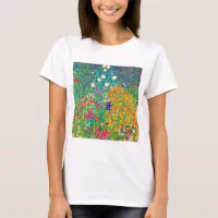 Flower Garden Gustav Klimt T Shirt Zazzle