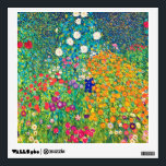 Flower Garden, Gustav Klimt Wall Decal<br><div class="desc">Gustav Klimt (July 14, 1862 – February 6, 1918) was an Austrian symbolist painter and one of the most prominent members of the Vienna Secession movement. Klimt is noted for his paintings, murals, sketches, and other objets d'art. In addition to his figurative works, which include allegories and portraits, he painted...</div>