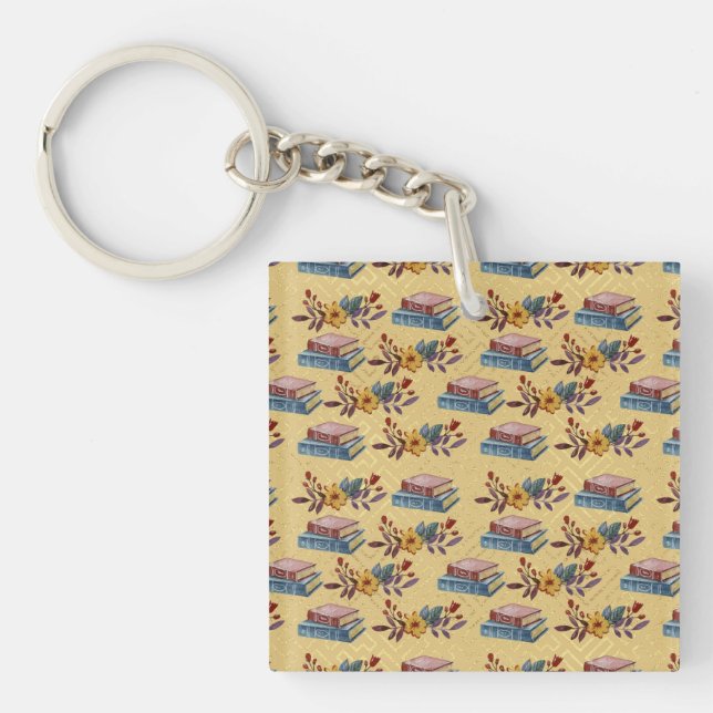 Flower Garden Ideas Keychain (Front)