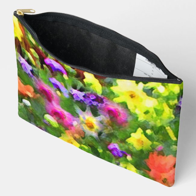 Flower Garden Impressions Accessory Pouch