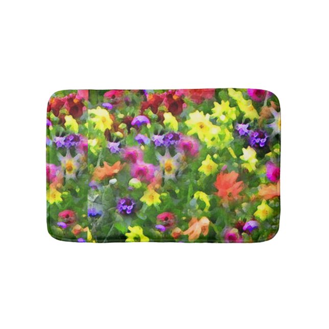 Flower Garden Impressions Bath Mats (Front)