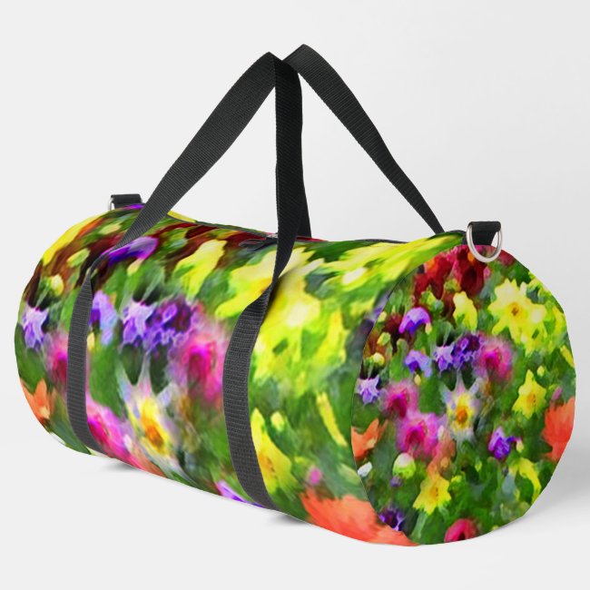 Flower Garden Impressions Duffel Bag