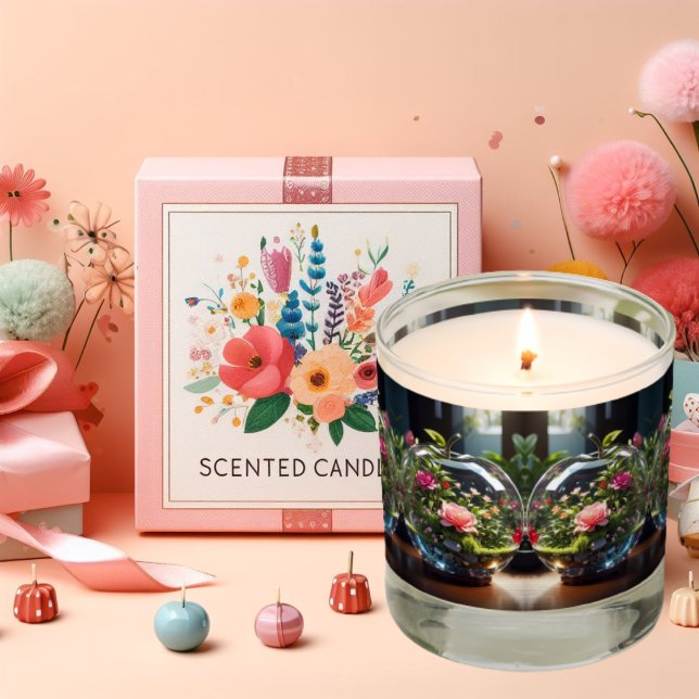 Flower Garden Inside Apple Scented Candle (Creator Uploaded)