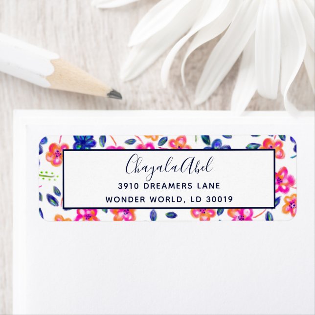 Flower Garden Label (Insitu)