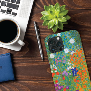 Flower Garden Landscape Gustav Klimt iPhone 13 Pro Max Case