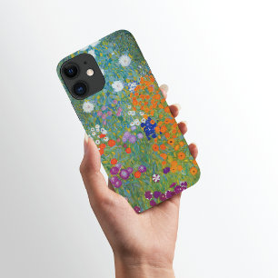 Flower Garden Meadow Gustav Klimt iPhone 11 Case