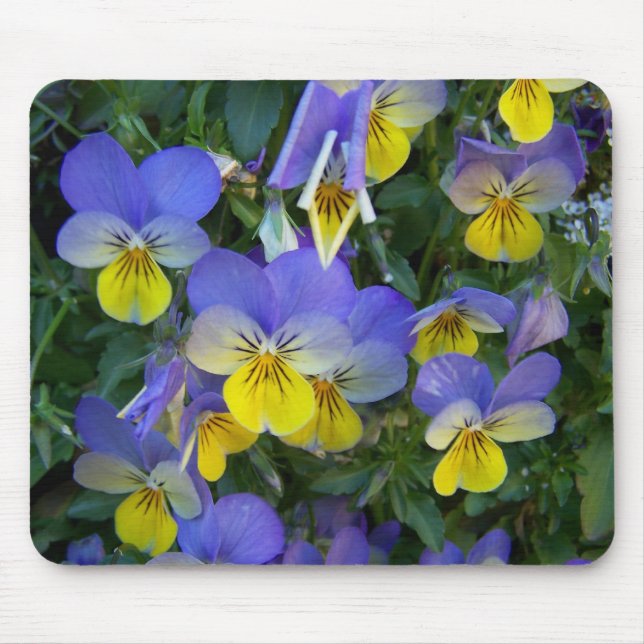 Flower Garden Mouse Pad (Front)