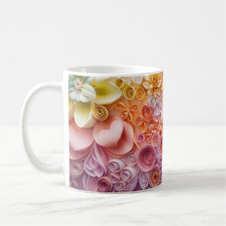 Flower garden mug