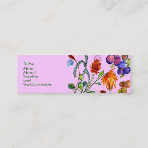 Flower Garden my Dream Business Card