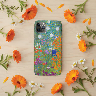 Flower Garden Nouveau Landscape Gustav Klimt iPhone 11 Pro Max Case