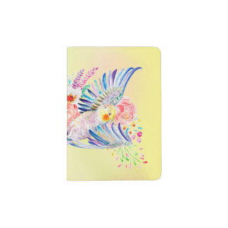 Flower Garden Passport Holder