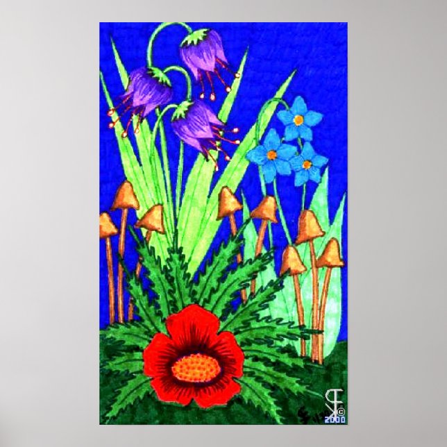 Flower Garden Poster (Front)