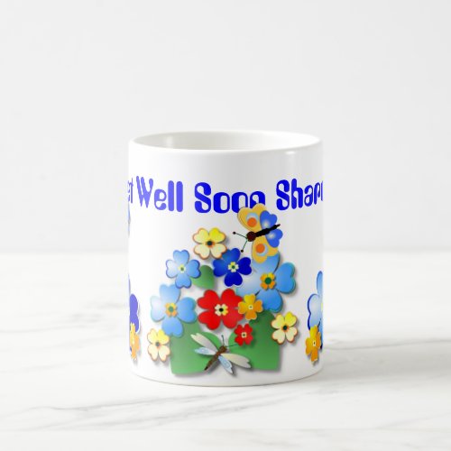 Flower Garden  Ringer Mug