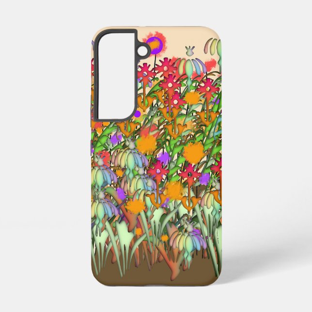 Flower Garden  Samsung Galaxy Case (Back)