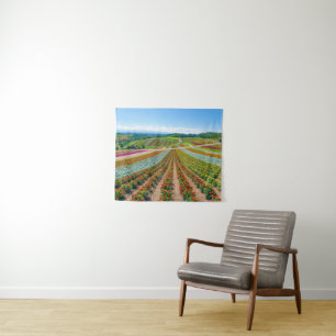 Flower Garden Shikisai No Oka Flower Farm Tapestry