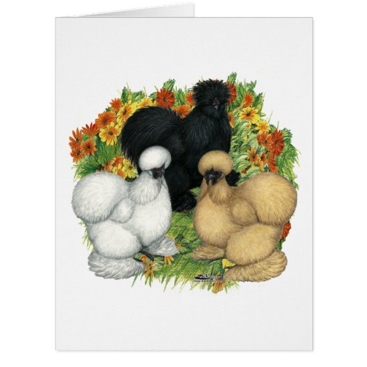 Flower Garden Silkies Cards (Front)