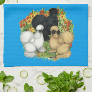 Flower Garden Silkies Towel