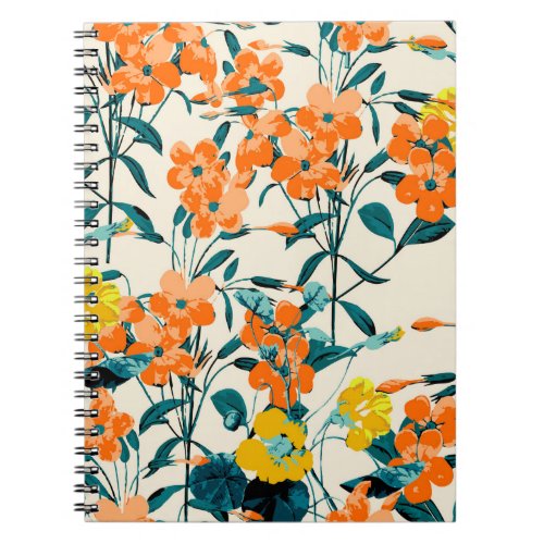 Flower Garden Small Cute Florals and Branches Swe Notebook