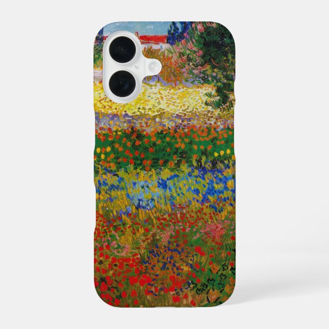 Flower Garden, Van Gogh iPhone Case (Back)